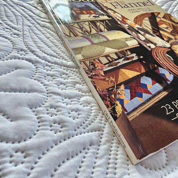Four Seasons In Flannel Quilting Book By Jean Wells & Lawry Thorn - 23 Projects - Picture 10 of 10